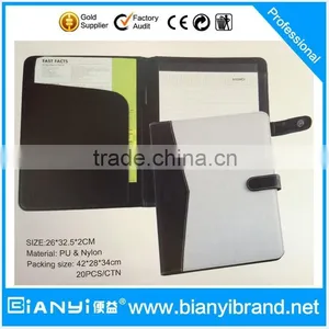 2016 Multi-function Portfolio Folder,a4 Leather Portfolio File Folder,hardback File Folders thumbnail-1