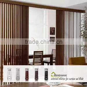 Bintronic Taiwan Manufacturer Vertical Blinds Tracks With Components And Electric Mechanism thumbnail-3
