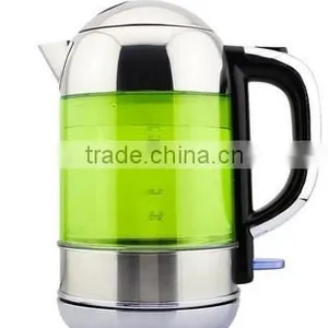 1.5L Anti-hot Plastic Glass Electric Tea and Water Kettle thumbnail-1