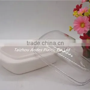 Hot Sale Reusable Plastic Butter Dish/container With Customer Printing thumbnail-1