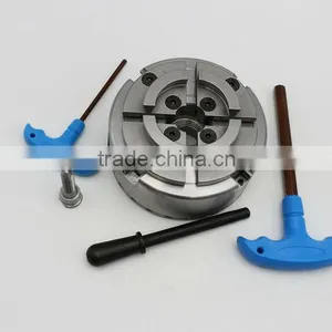 4 Jaw Wood-working Scroll Lathe Chucks thumbnail-3