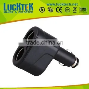 1 to 2 Car Cigarette Lighter Charger Adapter thumbnail-1