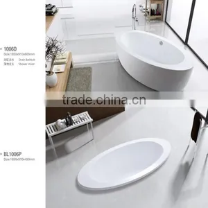 Top Sale Seasummer Freestanding Bathtub Acrylic Manufacturer With Mix Valve Shower thumbnail-1
