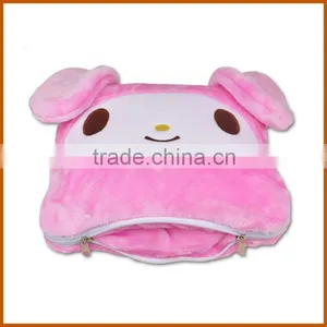 Wholesale Carton Animal Pattern Baby Pillow Blanket thumbnail-3