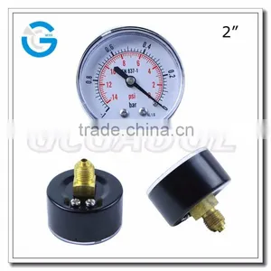 High Quality Bottom or Back Connection Negative Pressure Gauge Manufacturer thumbnail-1