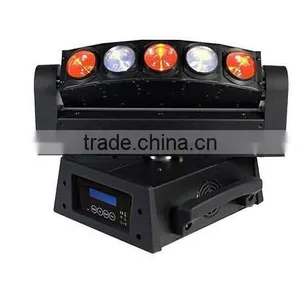 2015 New Professional Spider 5x10w Led Disco Light for Promotion thumbnail-3