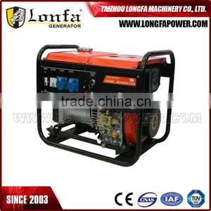 5KW Portable Open Frame Diesel Welding Generator thumbnail-1