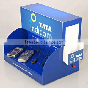 Glass Store Mobile Phone Display Showcase thumbnail-1