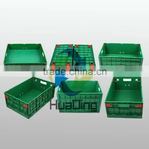 Plastic Foldable Crate Price Folding Plastic Collapsible Crate thumbnail-1