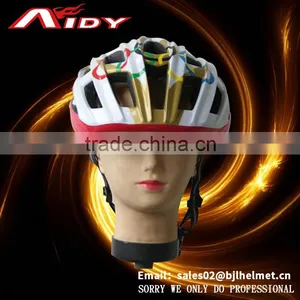 Colorful Fashion Cheap Racing Bicycle Helmet for Protection thumbnail-1