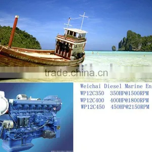 WP12C Weichai Marine Engine 350HP/400HP/450HP thumbnail-1