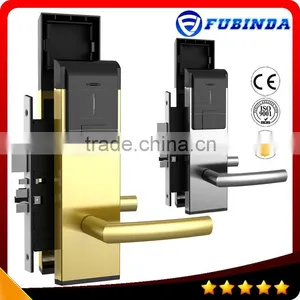 High Quality Rfid Card Security Handle Safe Electronic Hotel Smart Keyless Digital Door Lock thumbnail-1