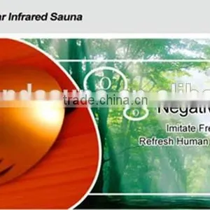 2 Person Far Infrared Sauna Wood Cabinet Carbon Heater Canada Hemlock thumbnail-3