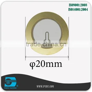 20mm Piezo Ceramic Disc Element thumbnail-1