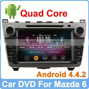 Ownice 8" For Mazda 6 2 Din Car Dvd Player Quad Core Pure Android 4.4.2 Support OBD DVR HD 1024*600 thumbnail-1