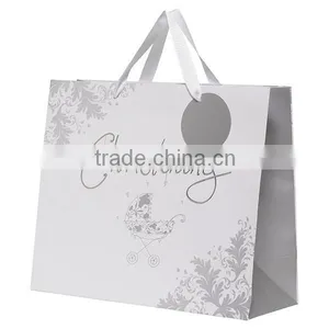 Custom Printed Coated Paper Shopping Bags With Logo thumbnail-2