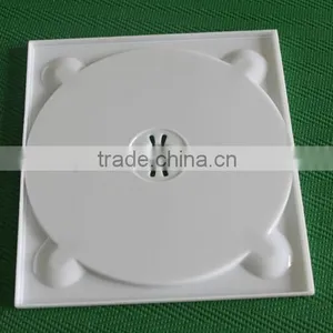 CD Case Manufacturer Milk White cd Case Single Sided cd Box 5mm cd Tray thumbnail-2