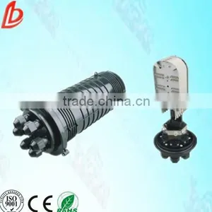 2 in 2 Out Vertical Optic Fiber Splice Closure With 4 Cable Ports thumbnail-2
