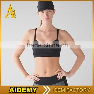 High Quality Fitness Sports Gym Wearwomen Sexy Sports Bra thumbnail-1