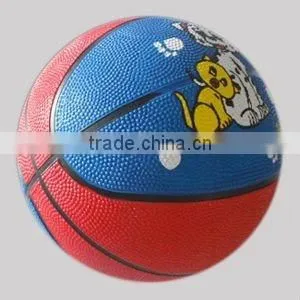 Size 3 Rubber Basketball thumbnail-1