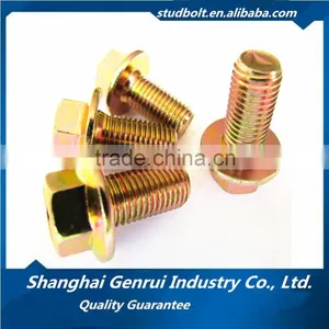 Supplier From China GT Low-Temperature Service Chrome Finish M14 M25 Hex Flange Bolt thumbnail-3