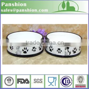 Ceramic Dog Bowl Feeder Pet Feeder thumbnail-1