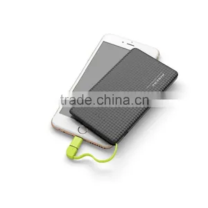 Pineng PN-952 5000mah Portable Pocket Power Bank With Cable Connector for Iphone thumbnail-4