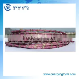 New Design Multi Cutting 7.2mm Diamond Wire for Granite Slabs Cut With High Quality thumbnail-4