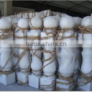 Interior Stair Railing Stone Balustrade Designs for Balcony thumbnail-4