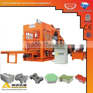 SHENTA MACHINE QTY10-15 Automatic Interlocking Brick Machine Price thumbnail-1
