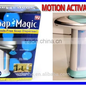 New Automatic Sensor Soap Sanitizer Dispenser Hands Free Touch-free Kitchen Bathroom thumbnail-5
