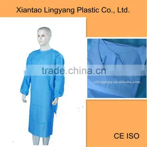Disposable Non Woven Speciality Reinforced Medical Surgical Gowns thumbnail-1