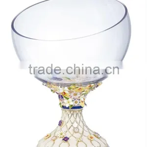 RORO Perfection Enamel Crystal Glass Fruit Holder thumbnail-1
