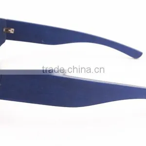 Fashion Wood 8 Bit Wood Sunglasses Big Curve Sports Eyeglasses thumbnail-3