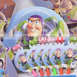 Toy Story Carton Picture for Child Birthday Party With Hats /plates thumbnail-1