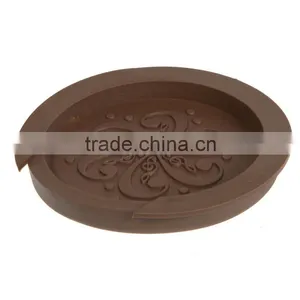 Sound Hole Cover Block Plug Screeching Halt for 40"/41" EQ Acoustic Guitar Brown thumbnail-1