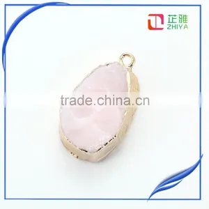 Latest Fashion Wholesale Agate Druzy Pendant for Jewelry thumbnail-5
