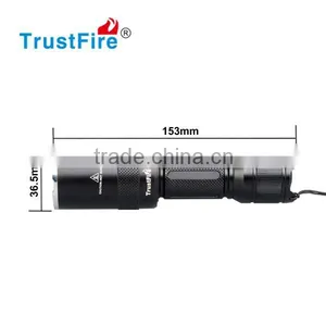 TrustFire Z6 1000lm Zoomable Torch Light in LED Flashlight Xml t6 Led Flashlight thumbnail-4