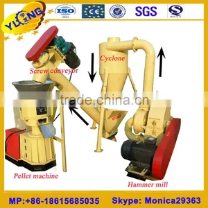 Automatic Flat Die Feed Pellet Machine Production Line thumbnail-1