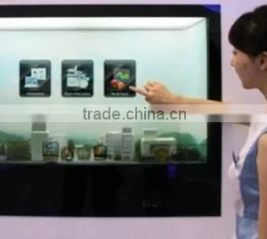 Rear Projection Interactive Touch Foil,55 Inch Interactive Touch Foil for Window Display,Dual Touch Foil Supplier thumbnail-1