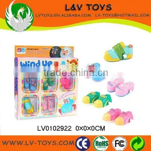 Cute Plastic Promotional Toys Wind up Shoes thumbnail-1