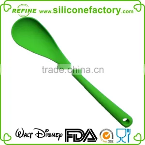 Food Grade Big Kitchen Spoon Silicone Mixing Spoon With Durable Nylon Core thumbnail-1