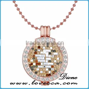 Snake China Fashion Accessories Factories Coin Design Rose Gold Necklace thumbnail-6