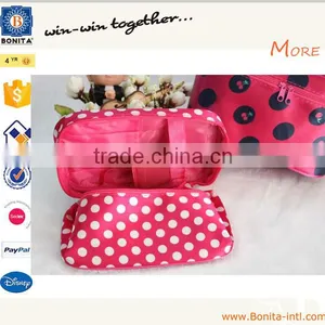 Newest Folding Wash Bag Toilet Bag Wave Dot Bag thumbnail-3