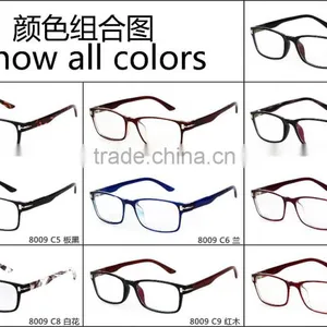2015 Popular China Wholesale $1 Frames Stock Multicolor Plastic Eyeglasses Frames thumbnail-6