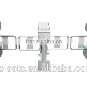 CE Approved Full Automatic Swing Turnstile Gate for Access Control thumbnail-1