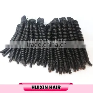 Popular Small Curly Hair, Grade 7A Virgin Hair, Top Mongolian Kinky Curly Hair Human Hair Weave thumbnail-5