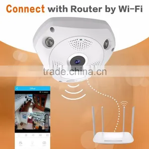 360 Visual Angle VR Camera Wireless P2P Camera thumbnail-2