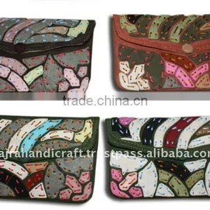Suede Ladies Purse thumbnail-1