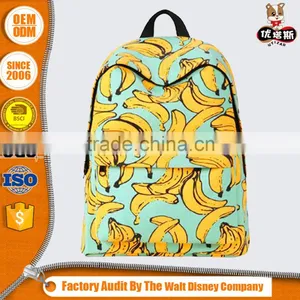 Customize Printing Pattern Backpack for Teenagers Girls School Backpack thumbnail-1